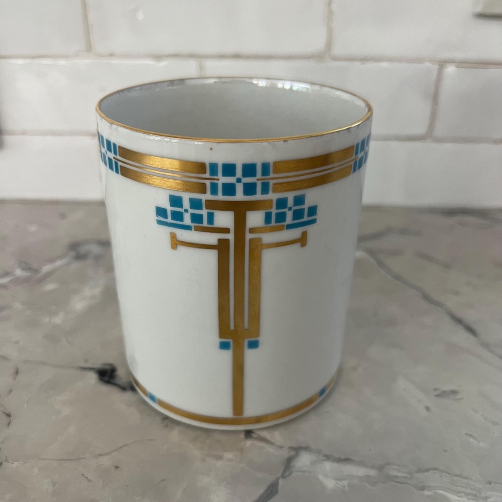 Rosenthal Donatello Art Deco Style Condensed Milk Jar